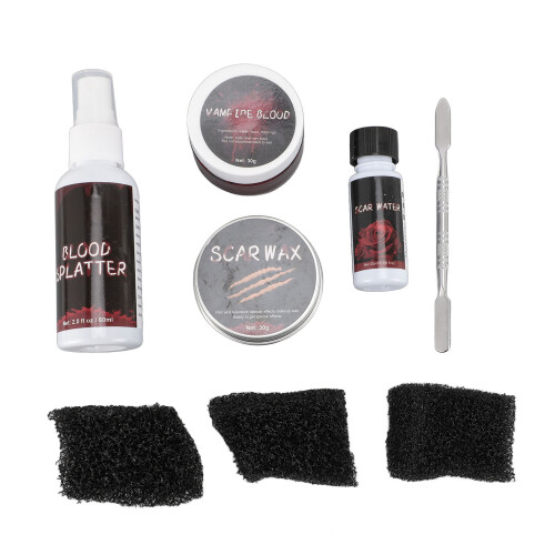Blut-Make-up-Set für Halloween-Cosplay & Karneval 1
