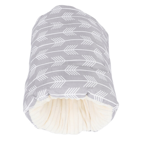 (Gray Arrowhead) Cuscino Allattamento Spesso Morbido Grigio 2