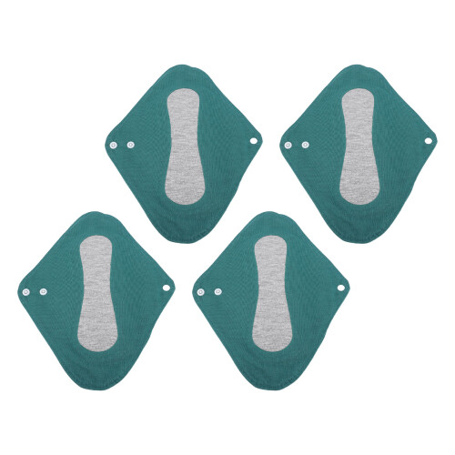 4pcs Reusable Absorbent Cotton Panty Liners for Overnight 2