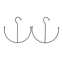 2x Hoed Hangers Platte Kledingkast Organizer