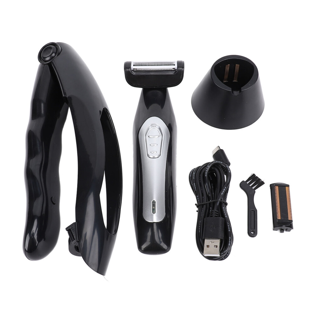Back Trimmer for Men Wet Dry Rechargeable Long Handle Grooming Clipper