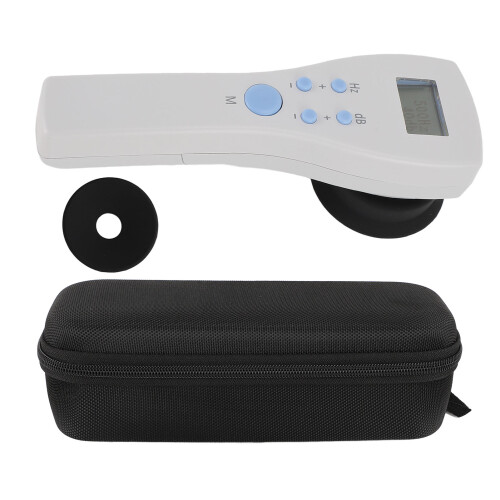 Portable Audiometer Clear LCD Quick Hearing Tester for Kids Elderly