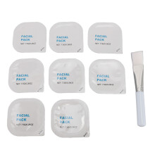 8er Porenstraffende Gesichtsmaske mit Pinsel hydratisierend