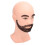Lifelike Resin Barber Mannequin Head 2