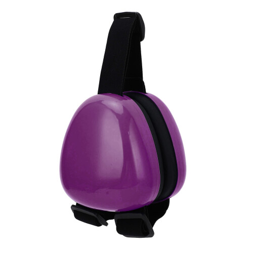 (Purple) Adjustable Lightweight Dog Ear Muffs Orange