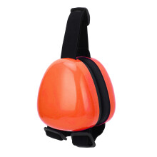 (Orange) Hundeschutzohrenkappen verstellbar leicht orange