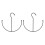 2x Hoed Hangers Platte Kledingkast Organizer 4