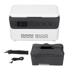 Portable Insulin Cooler LCD Large Capacity Cooling Mini Fridge