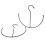 2x Hoed Hangers Platte Kledingkast Organizer 5