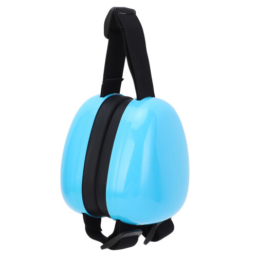 (Blue) Adjustable Lightweight Dog Ear Muffs Orange 1