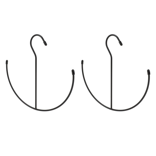 2x Hoed Hangers Platte Kledingkast Organizer 1