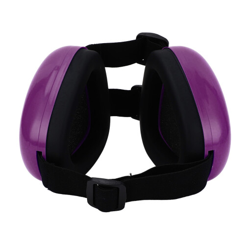 (Purple) Adjustable Lightweight Dog Ear Muffs Orange 2