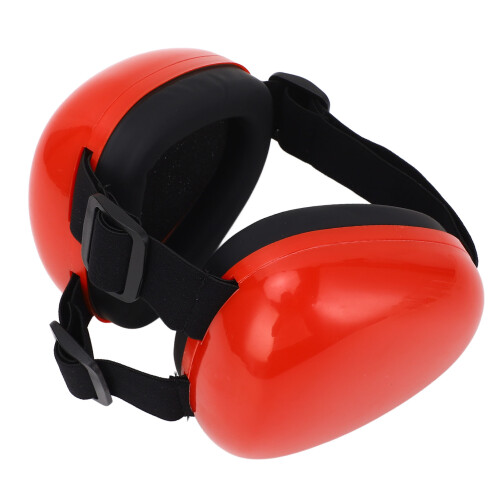 (Red) Adjustable Noise Reduction Dog Ear Muffs L Red 2