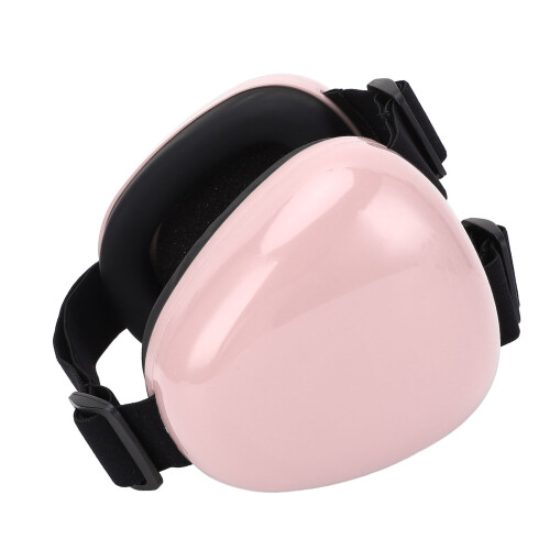 (Roseate) Adjustable Noise Reduction Dog Ear Muffs L Red 1