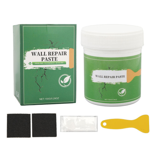 Wall Repair Paste Kit with Scraper Waterproof Putty for Drywall Patch