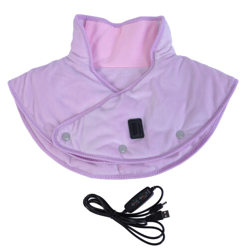 (Purple) Verwarmd Nek/Schouder Kussen 3 Timer Paars