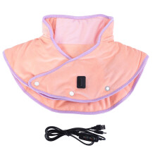 (Orange Pink) Verwarmd Nek/Schouder Kussen 3 Timer Paars
