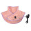 (Orange Pink) Cuscinetto Riscaldato Collo Spalle Controllo Timer Arancio Rosa 1