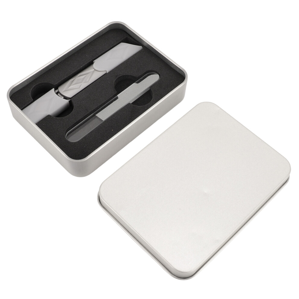 Ultra Thin Stainless Steel Foldable Nail Clippers Double Head