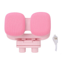 (Pink) Kinderrückenrichtiger mit LED, doppelte Bruststütze