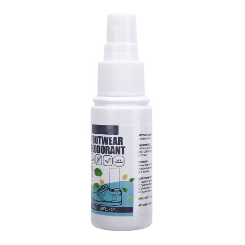 3 Pcs Shoe Deodorizer Spray Lemon Mint Freshness 30ml 2