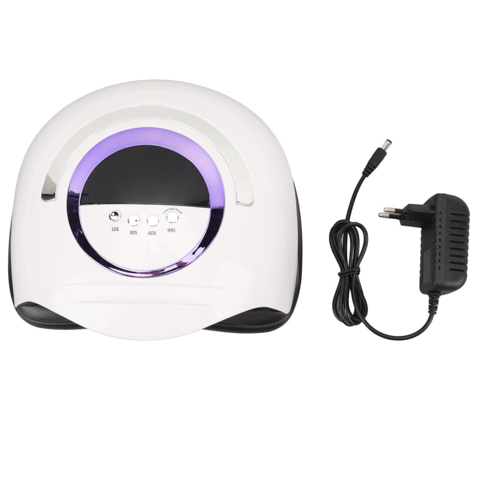 Light (Eu Plug 100Â240V) Portable Nail Dryer Uv Curing Lamp With Sensor For Gel Polish