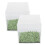 Baseball Storage Case Clear Acrylic Cube Holder 3.1x3.1x3.1cm 3