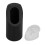 (Right) Zwarte Silicone Oormodel Displayrek Recht 1