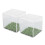 Baseball Storage Case Clear Acrylic Cube Holder 3.1x3.1x3.1cm 2