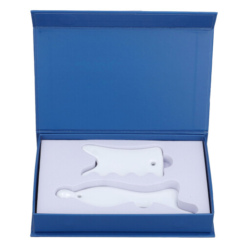 2x Keramische Gua Sha Gezichts Tools Massage 1