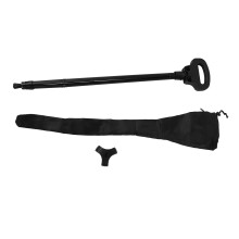 Foldable Walking Cane with Chair 150kg Load Adjustable Portable