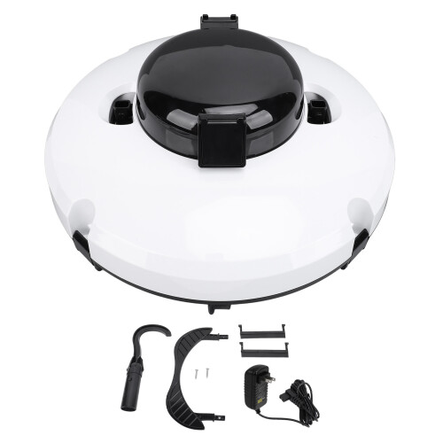 (US Plug) Cordless Robotic Pool Cleaner IPX8 120M