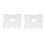 2x Keramische Gua Sha Bord voor Massage 1