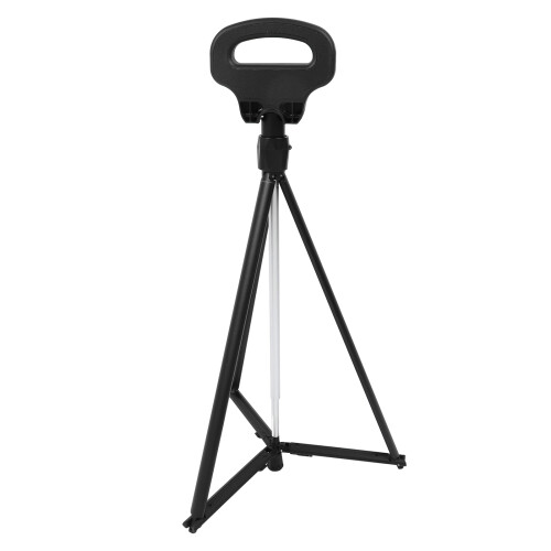 Foldable Walking Cane with Chair 150kg Load Adjustable Portable 2