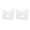 2x Keramische Gua Sha Bord voor Massage 4