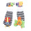 Set 4 Calzini con Sonaglio per Neonato in Peluche 4