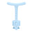 (Blue) Kinder Rugsteun Corrector Staal 1