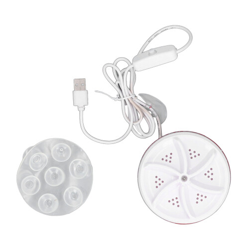 Portable USB Sink Washing Machine with Suction Cups