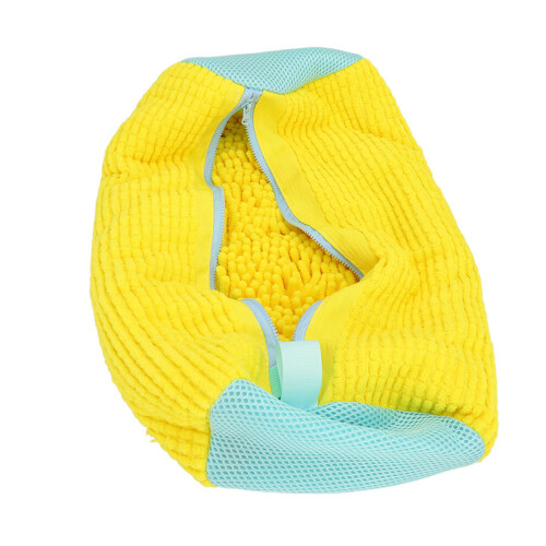 (Yellow) Herbruikbare schoenenzak blauw 1
