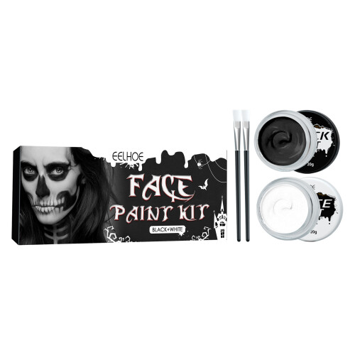Halloween lichaam verf vampier zombie skelet