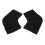 (Black) Moisturizing Cotton Socks Silicone Heel Repair Grey 4
