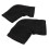 (Black) Moisturizing Cotton Socks Silicone Heel Repair Grey 2