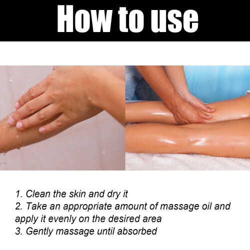 Abnehm-Massageöl für Arme, Oberschenkel, Bauch 100ml 2