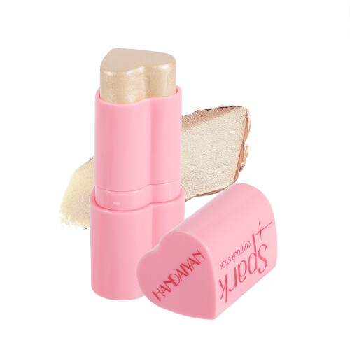 Blush Highlighter Herz-Balsam Perlglanz-Makeup 1