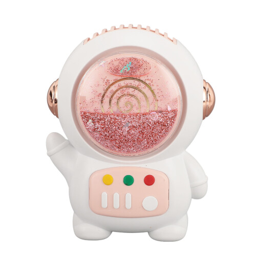 (Roseate) Ventilatore Astronauta USB Mini Senza Pale a Collare 1