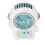 (Light Blue) Ventilatore Astronauta USB Mini Senza Pale a Collare 3
