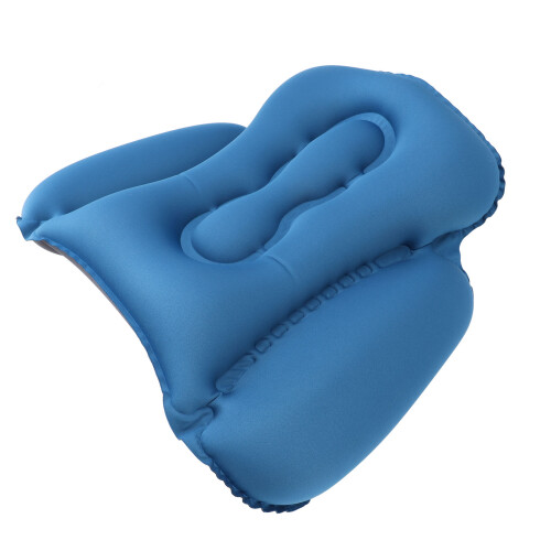 (Dark Blue) Opblaasbaar Lendekussen Reizen Donkerblauw 1
