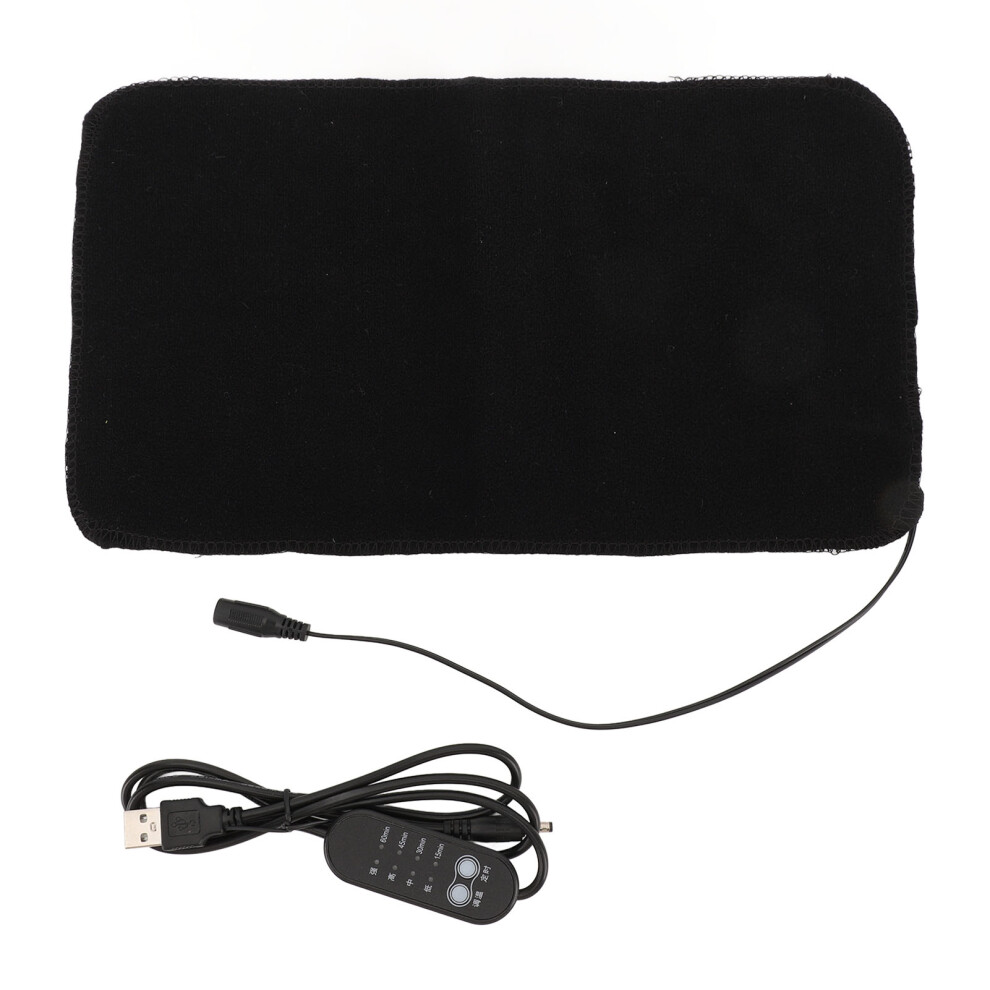 USB Heating Waist Pad 4 Heat Levels Adjustable Timer