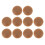 (Dark Coffee) 5 Pairs Reusable Silicone Nipple Covers 1