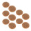 (Dark Coffee) 5 Pairs Reusable Silicone Nipple Covers 2